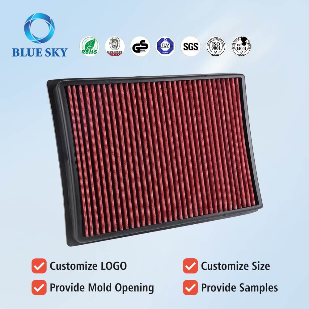 Engine Air Filter 33-2438, K&N Filter Replacement for 2010-2019 Toyota Lexus SUV V6V8 4runner GX460 エンジン エアフィルター 33-2438、K&N フィルター交換 2010-2019 トヨタ レクサス SUV V6V8 4ランナー GX460
