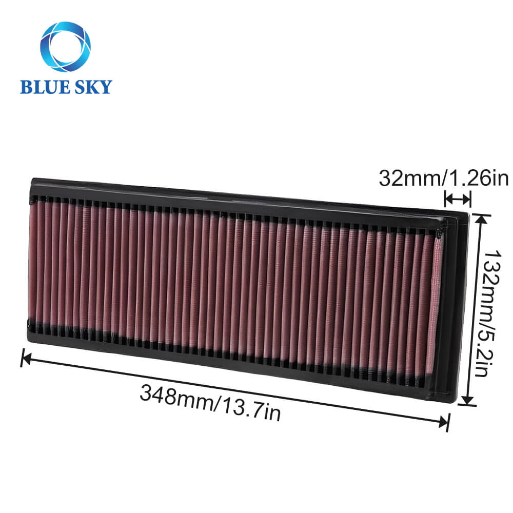 Size of 33-2181 air filters, reliable automotive filter supplier Blue Sky Filter 33-2181 エア フィルターのサイズ、信頼できる自動車用フィルター サプライヤー ブルー スカイ フィルター