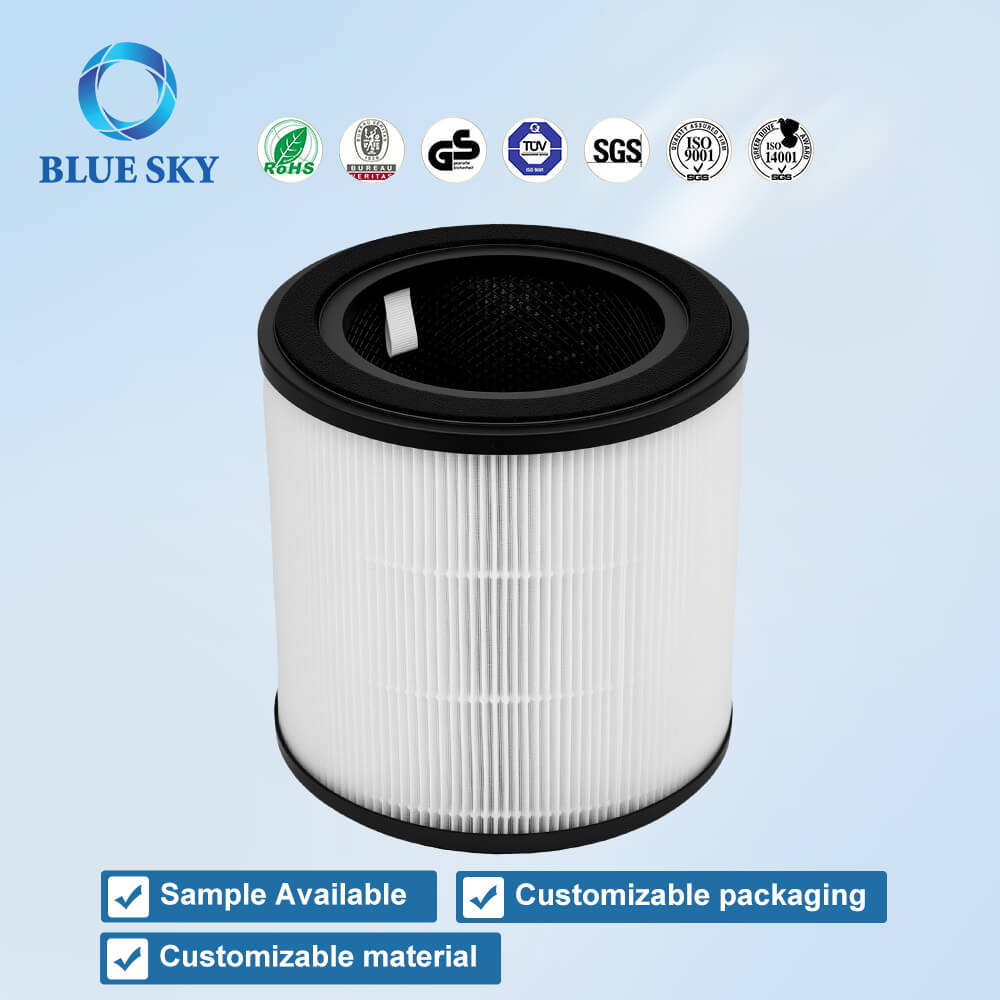 Bosch Air 2000 空気清浄機用 3-in-1 HEPA + 活性炭フィルター交換品 – 高効率空気清浄フィルター