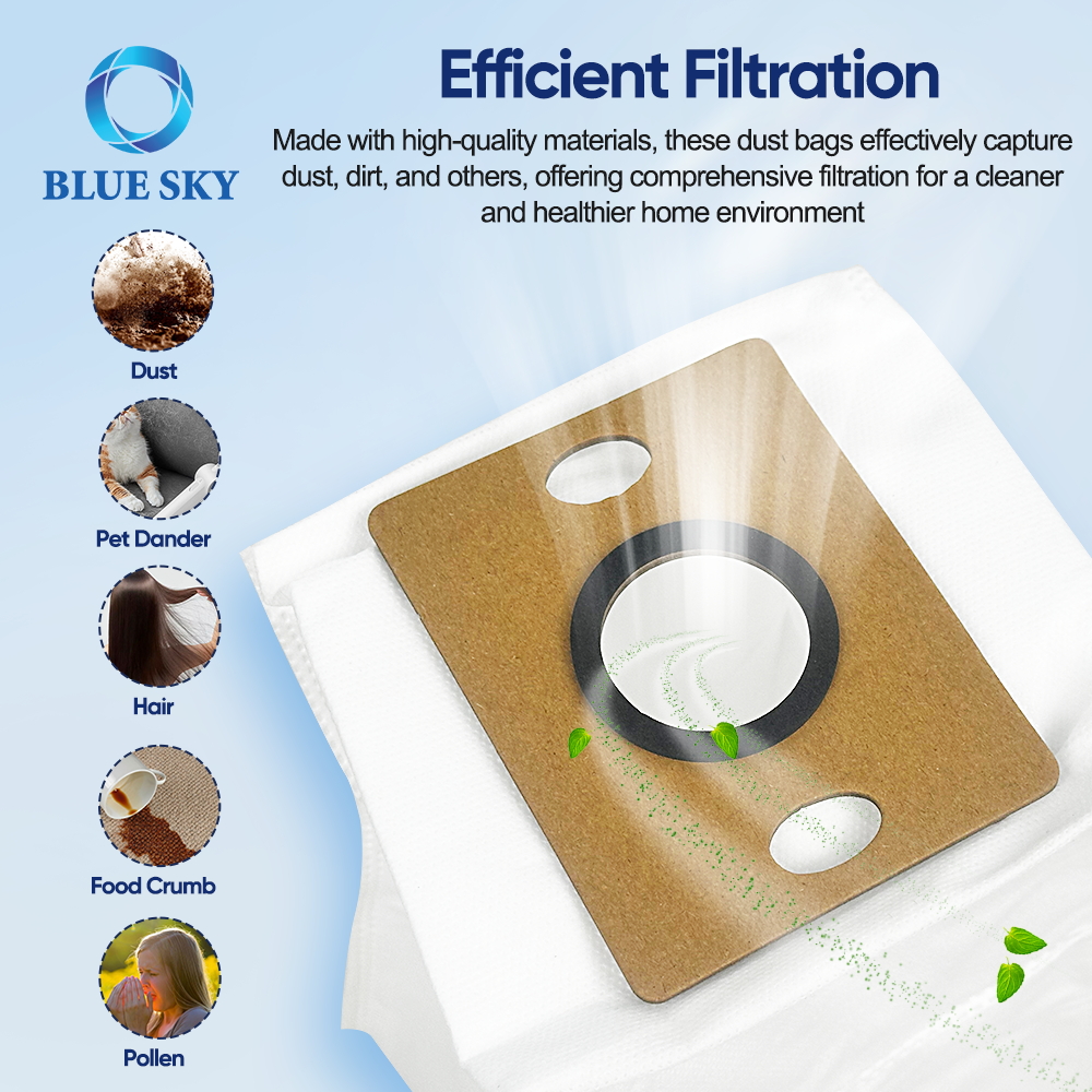 ILIFE A12 PRO / A30 PRO / V9 PRO SELFTYING SPEATING ROBOTIT VICUM CLEANER用のダストバッグ交換キット