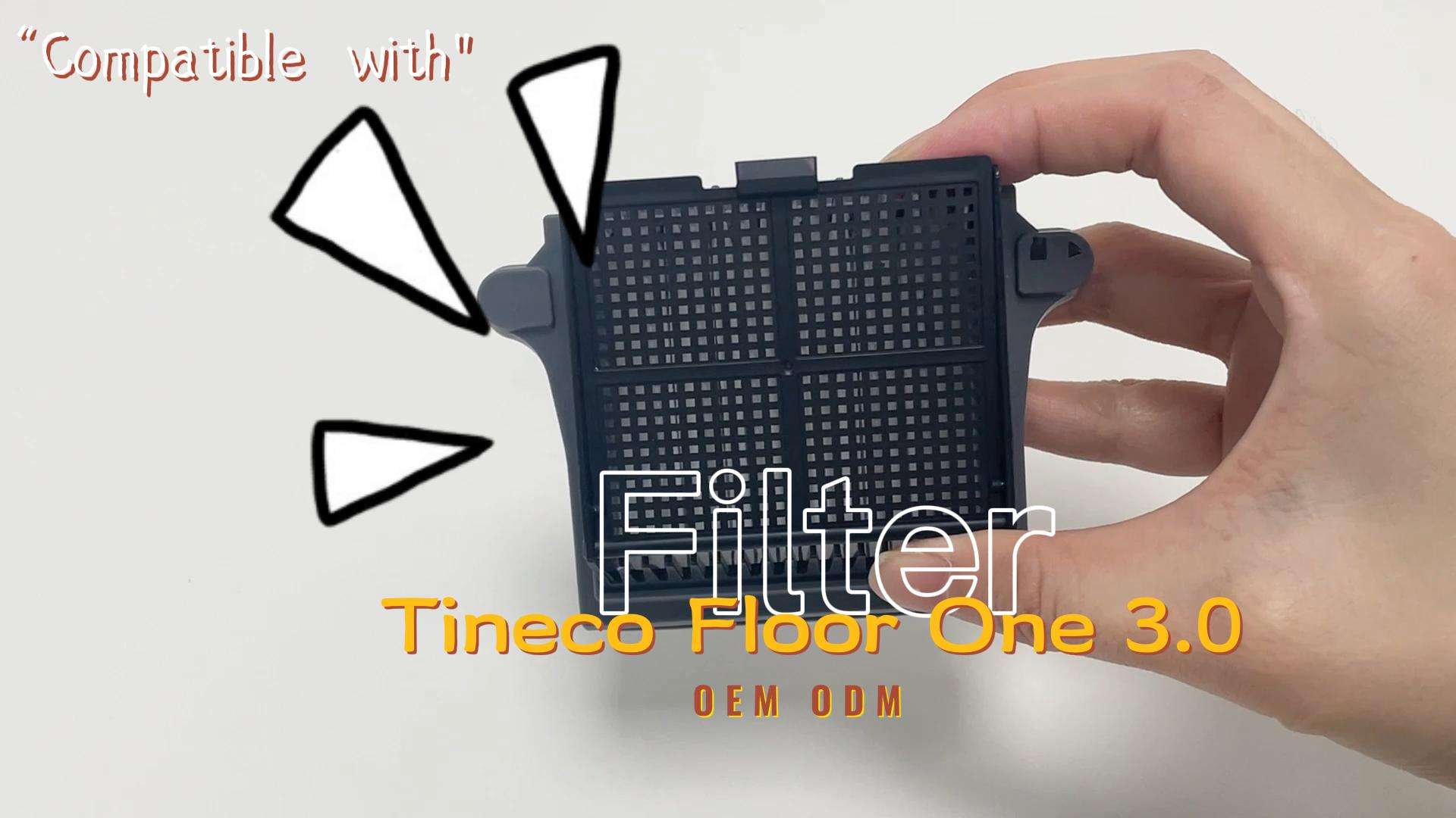 掃除機 HEPA フィルター Tineco Floor One 3.0 床洗浄機湿式乾式掃除機アクセサリーに対応