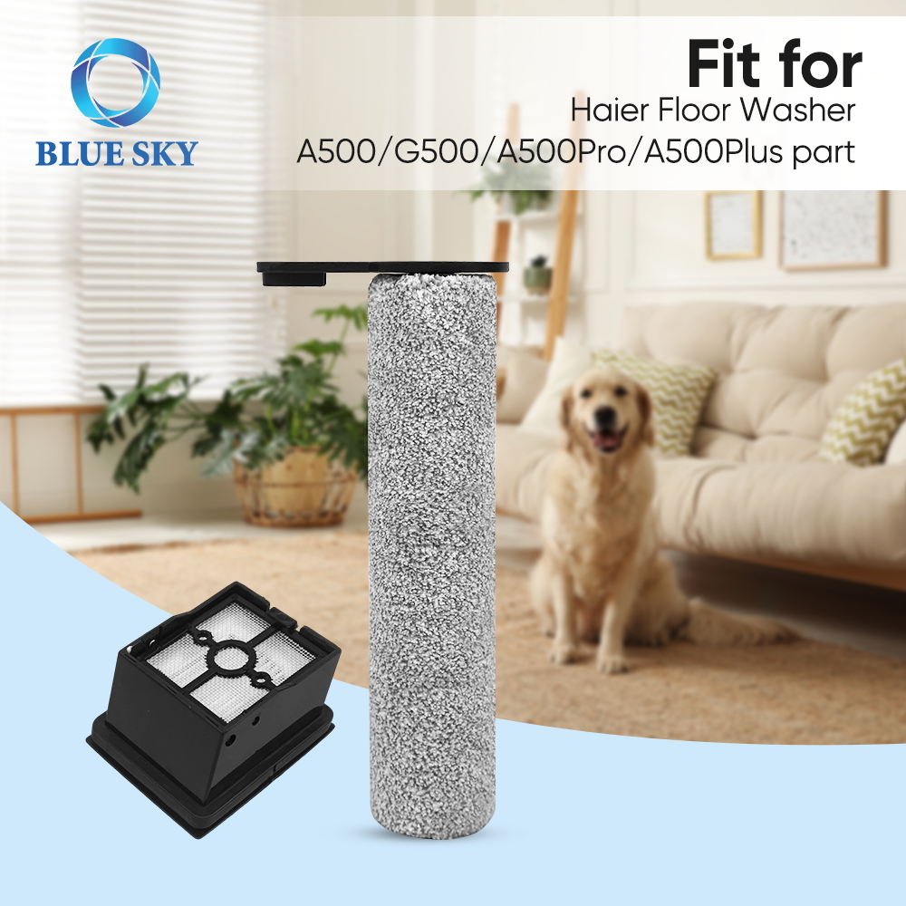 ローラーブラシとフィルターキットの交換A500/G500 Haier Pro/Plus Floor Washer - 掃除機アクセサリ