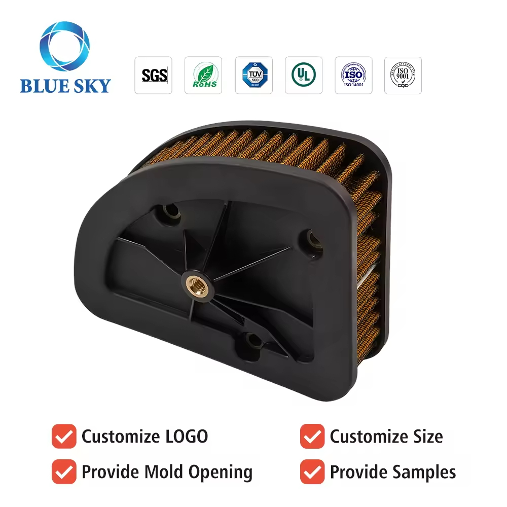 カスタマイズ可能な高エアフローエンジンエアフィルター HD-1717 29400212 交換用ハーレーツーリングストリートグライド 2017-2023