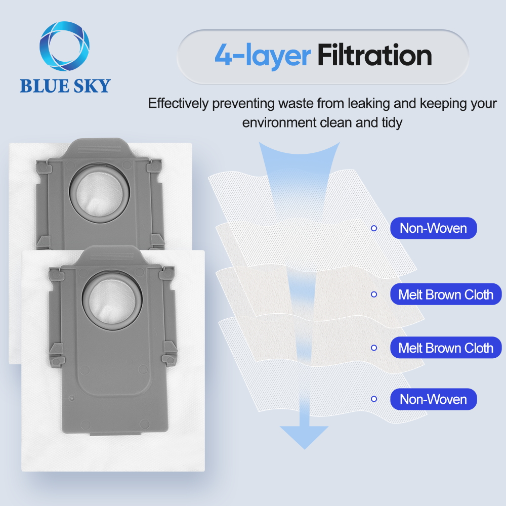 Roborock Q Revo /S/PRO /Qrevo Maxv/Qrevo Master / S8 Maxv Ultra/S8 Max Ultra ロボット掃除機用ダストフィルターバッグ交換品