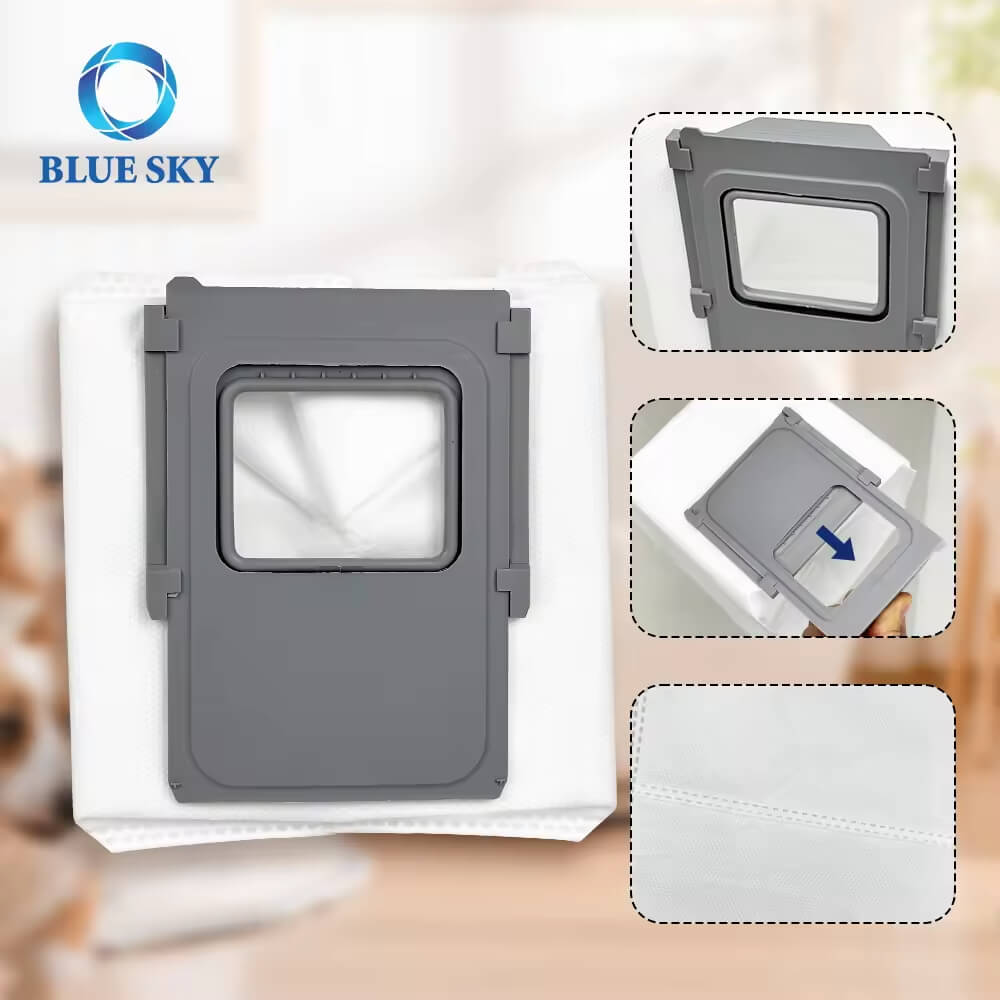 DJI ROMO SAS 用高耐久不織布真空ダストバッグ |耐久性のある集塵バッグの卸売供給