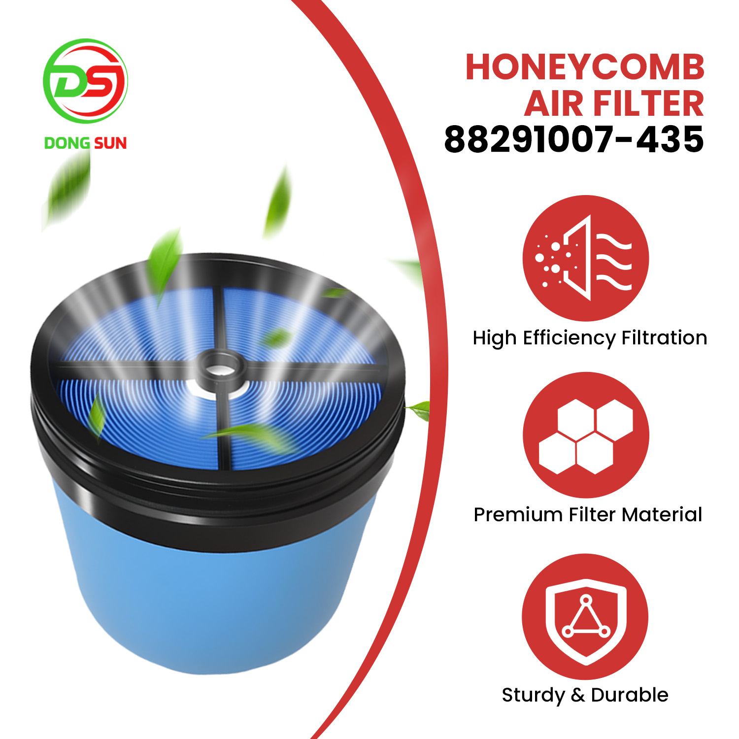 高効率トラックエアフィルター交換用 1780-78080 |ヘビーデューティエンジン用エアクリーナーエレメントメーカー