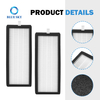 VEVA 8000 Elite Pro Air PurifierのOEM HEPAフィルターカートリッジ| H13真のHEPA交換| 99.97％ダスト花粉PM2.5除去