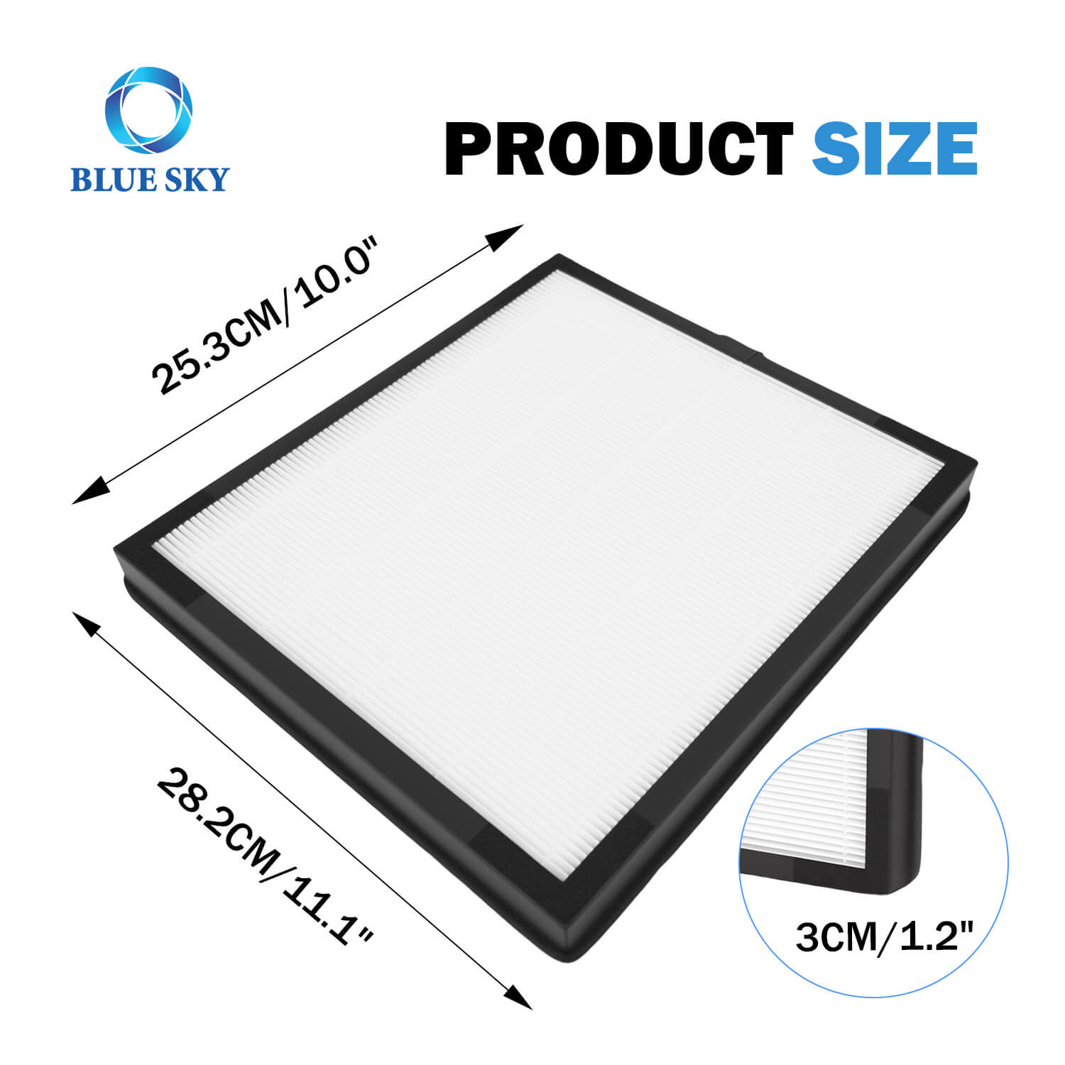 HY4866 H13 HEPA フィルター交換用空気清浄機 - OEM メーカー供給
