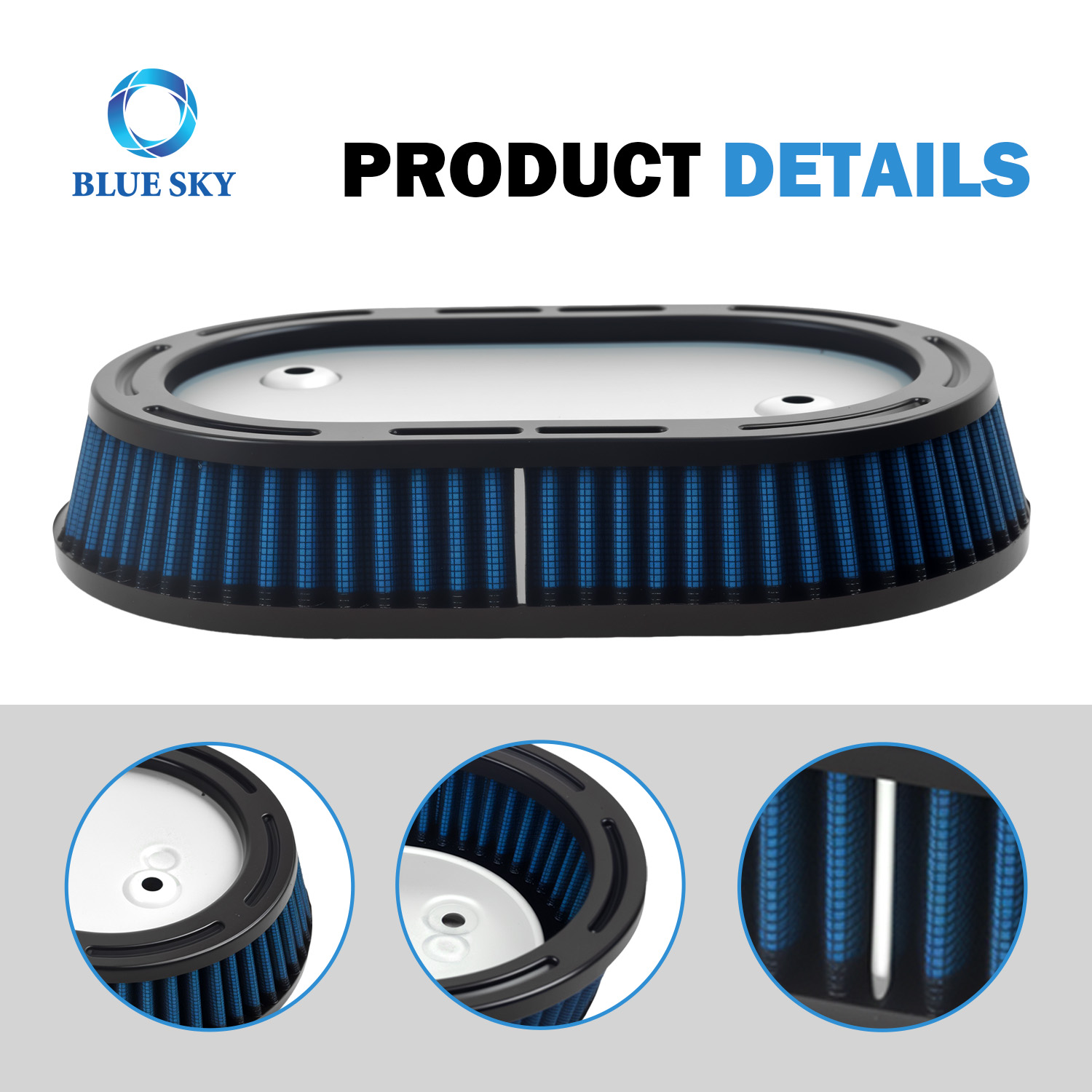 カスタムエアフィルターハーレーソフテイル 2018+ ミルウォーキーエイト 107 114 エンジンオートバイエアフィルターサプライヤー