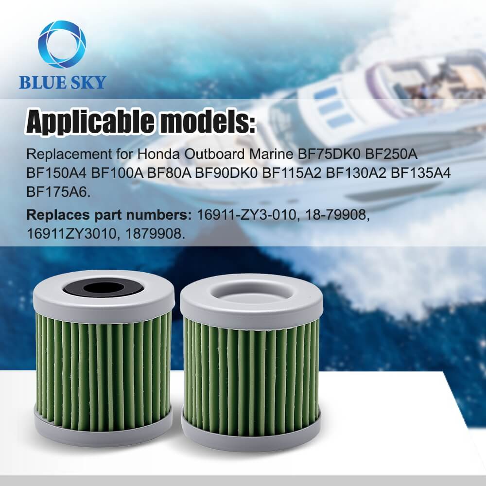 まとめ買い用、船外機マリン燃料フィルター 16911-ZY3-010 交換用ホンダボートエンジン BF75-BF250 シリーズ