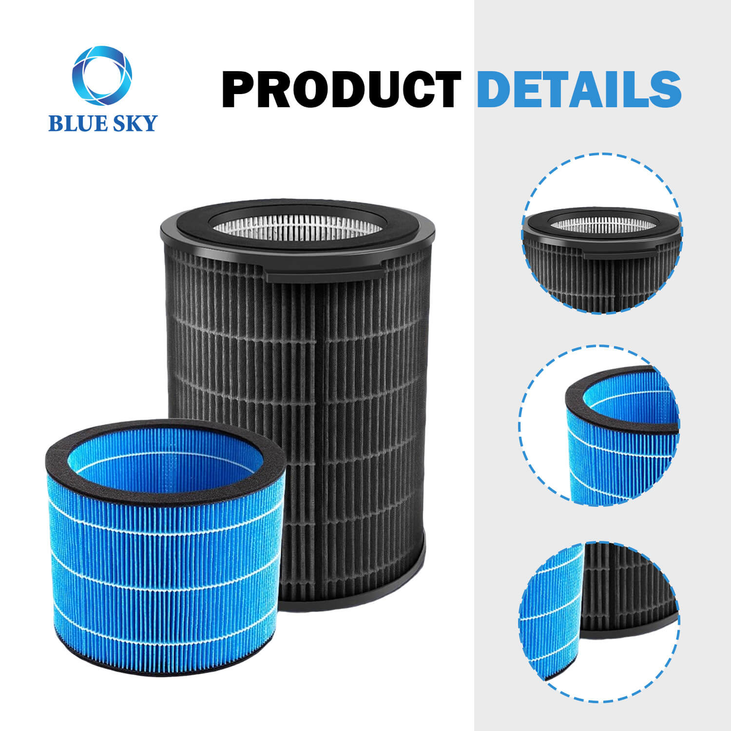 FY3437/FY3455 H13 Philips Air Purifiers and加湿器の真のHEPAフィルター置換