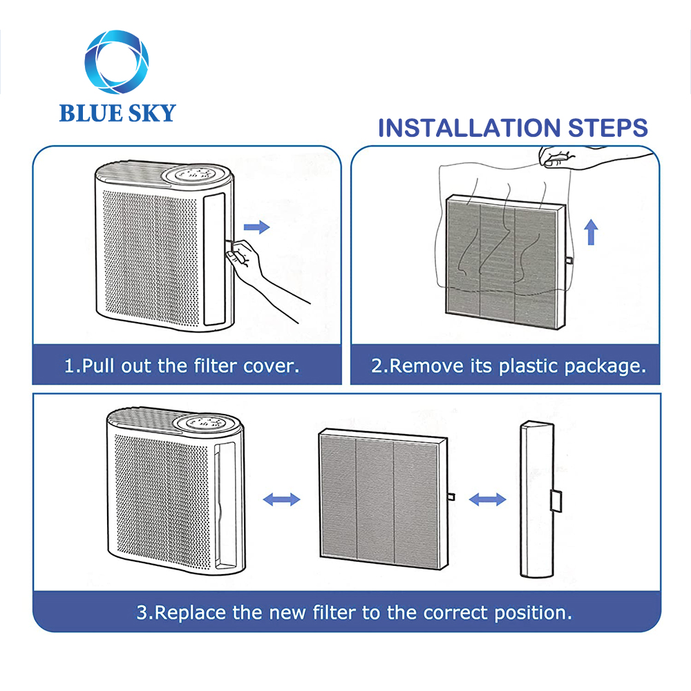 交換用 H13 高効率 HEPA フィルター AROEVE MK04 MG04JH 空気清浄機クリーナーパーツと互換性あり