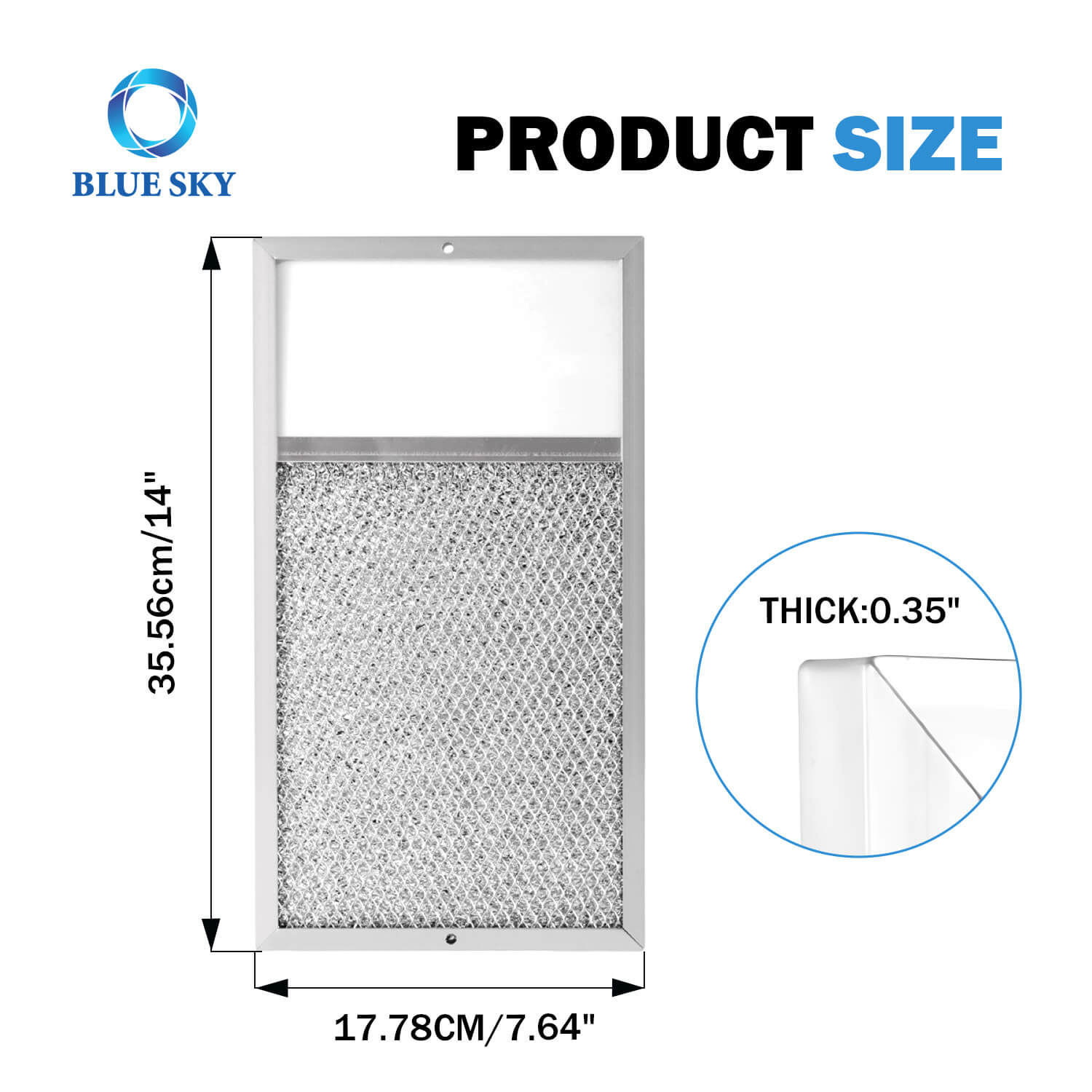 Sr610027 卸売調理レンジフードフィルターグリースフィルター、Broann 用アルミメッシュグリースレンズレンジフードフィルター R610027