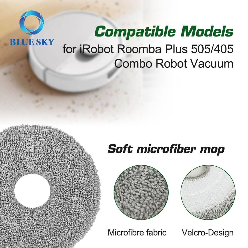iRobot Roomba 505/405コンボの完全な交換部品キット|ローラーブラシ、モップパッド、HEPAフィルター、サイドブラシ、ダストバッグが含まれています