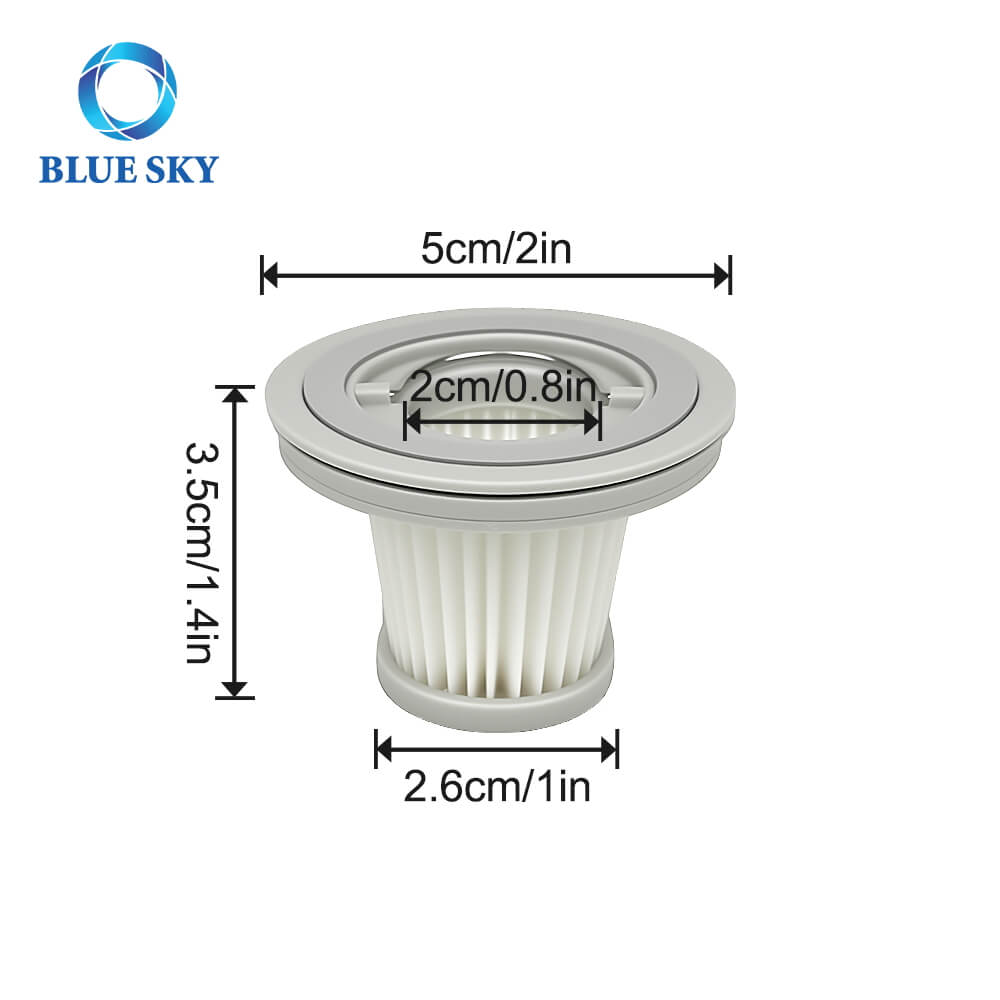 HEPAフィルターSSXCQ01XY - Xiaomi Mijia/Mi Mini Handy Vacuumsと互換性 