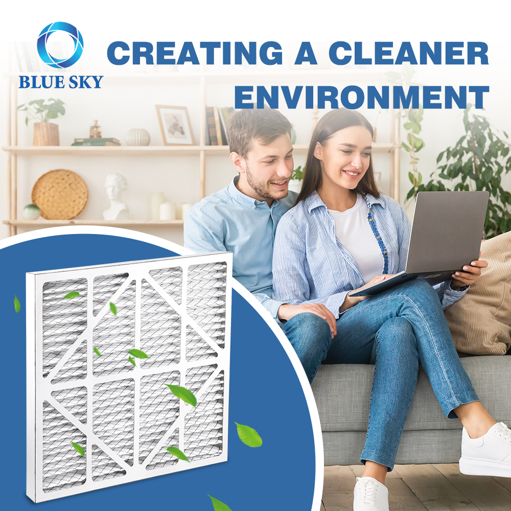 23.2x21.2x1.7 インチ Merv 8 10 13 プリーツ パネル AC 炉エア フィルター、HVAC エア フィルター メーカー - 商業および産業システム用の MERV 評価、高効率および HEPA エア フィルター