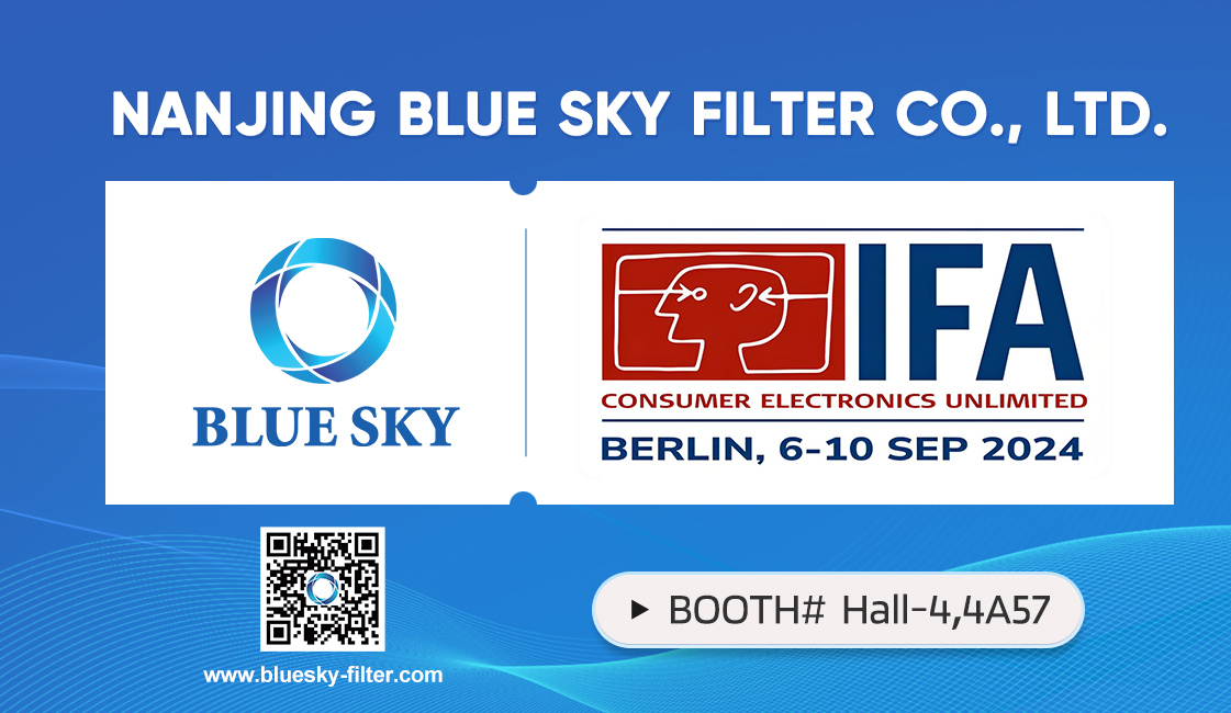 Nanjing Blue Sky FilterがIFA 2024に出展します！