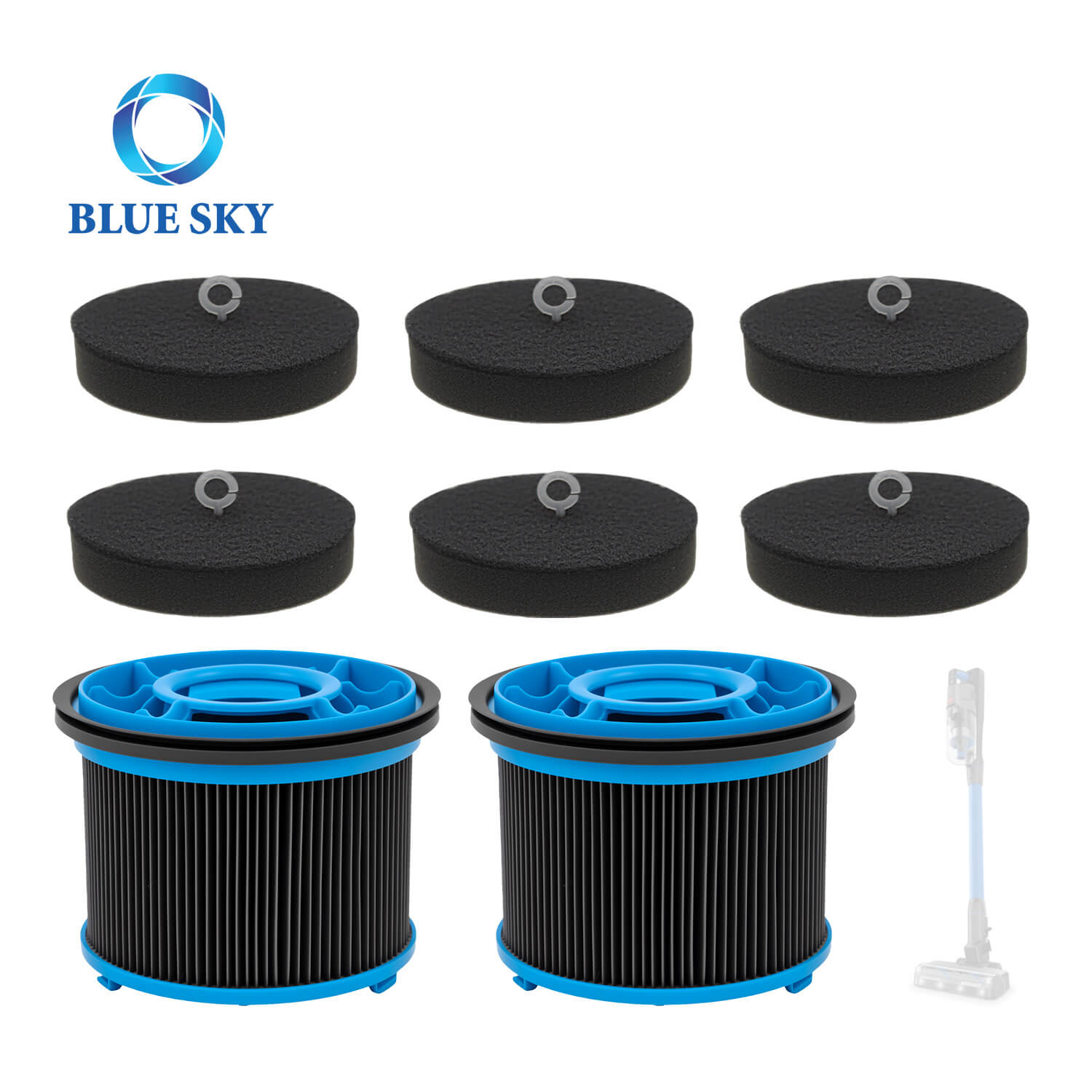 PowerClean FurGuard 280W 掃除機用高効率フォームおよび HEPA 交換フィルター - 工場直接供給