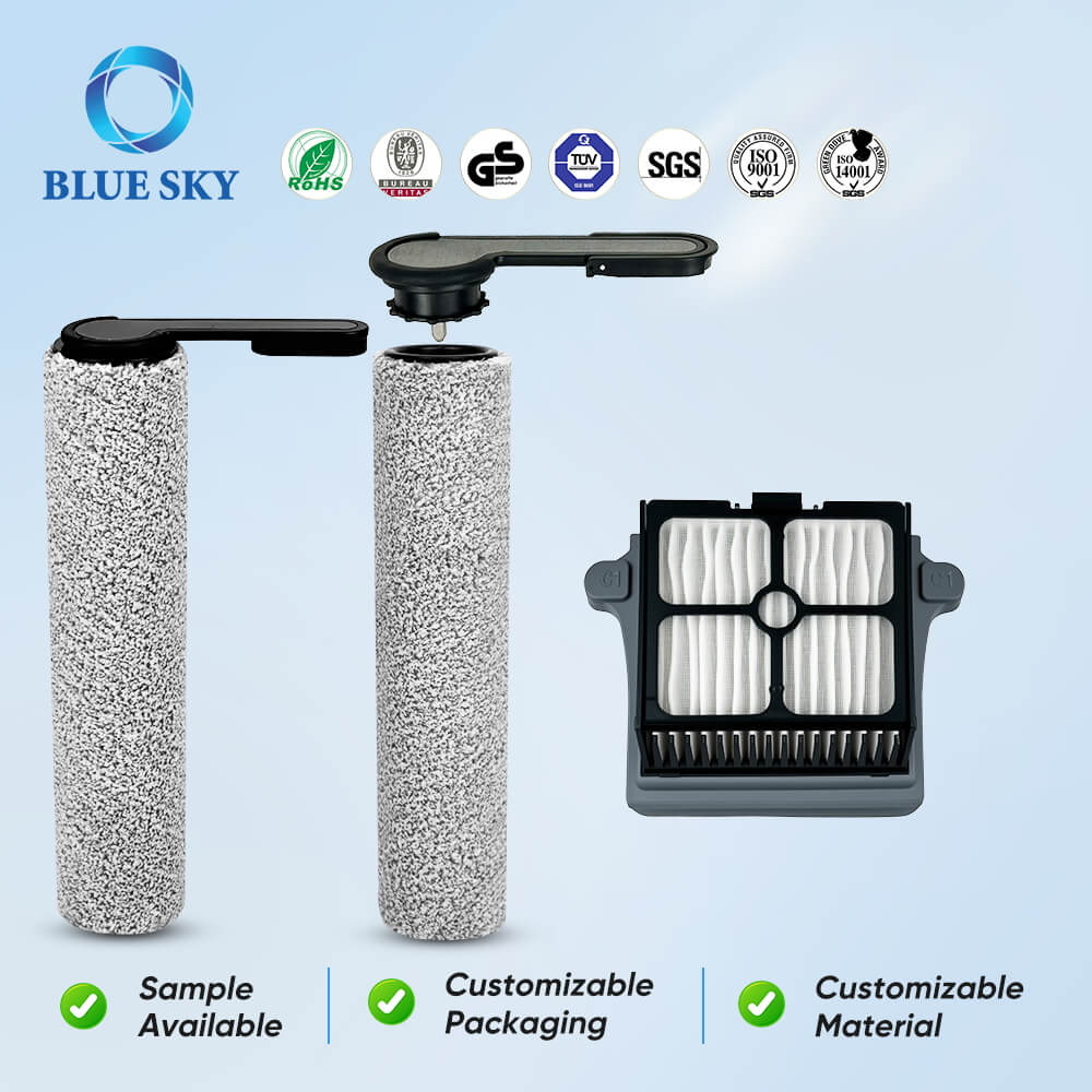 Tineco Floor One S7 Pro 乾湿両用掃除機用の卸売ブラシ ロールと HEPA フィルター交換キット