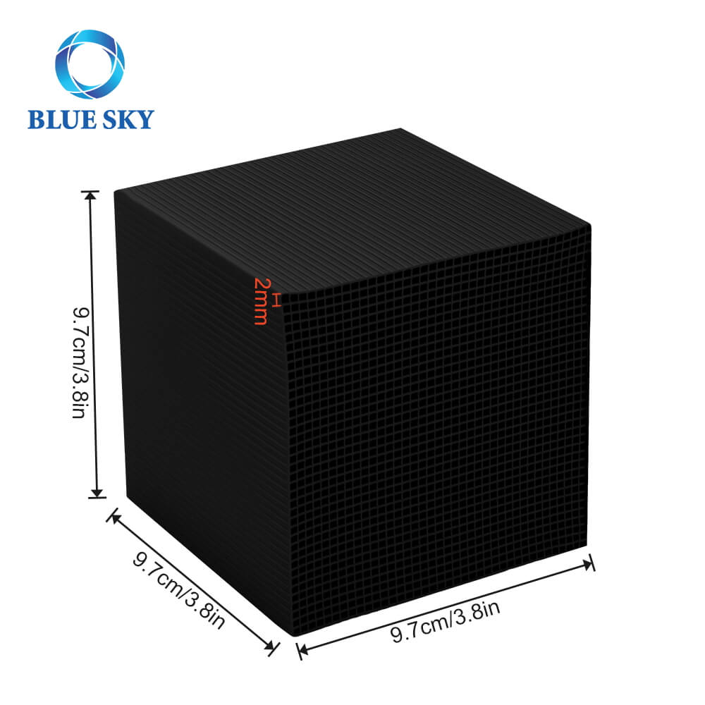 ハニカム活性炭フィルター - 廃ガス処理用防水工業グレードカーボンフィルター