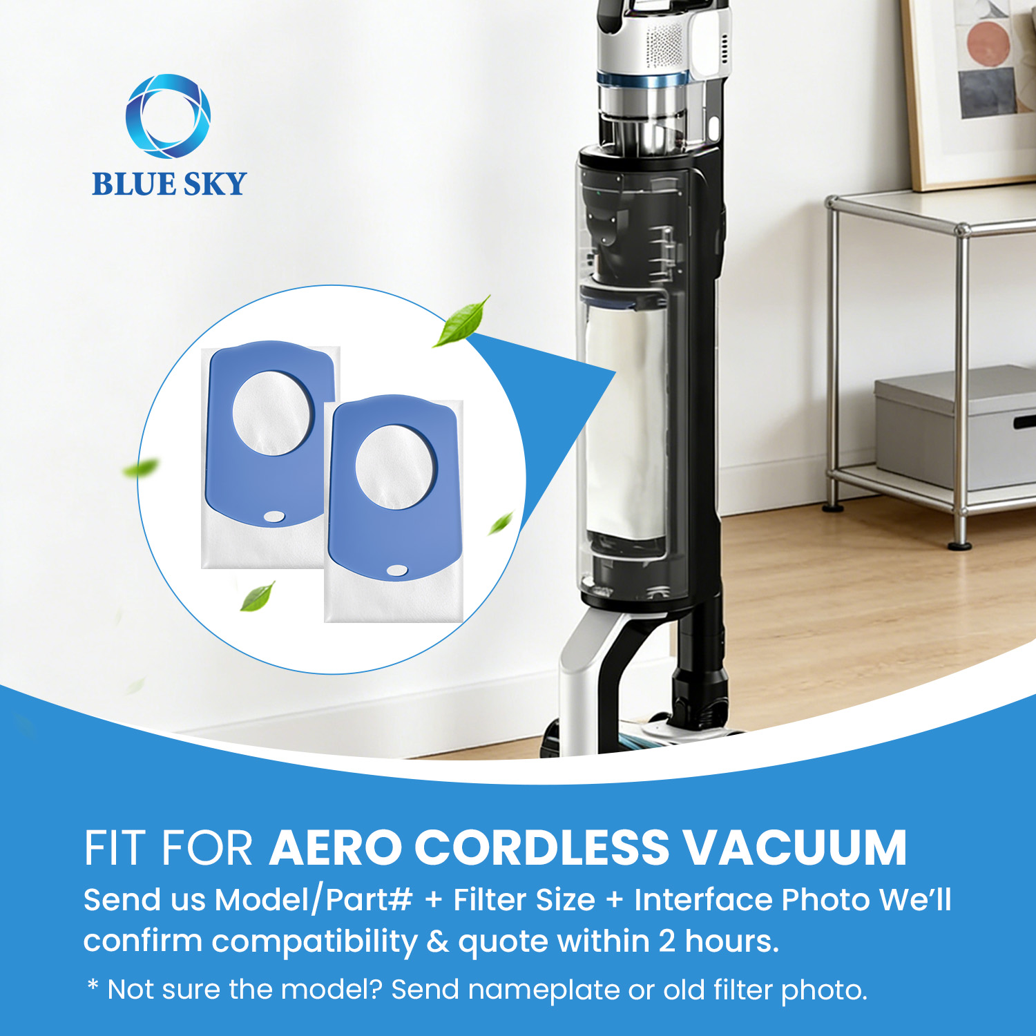 コードレススティック掃除機ステーションに適合する交換用ダストバッグ - 高効率の使い捨て真空ダストバッグ